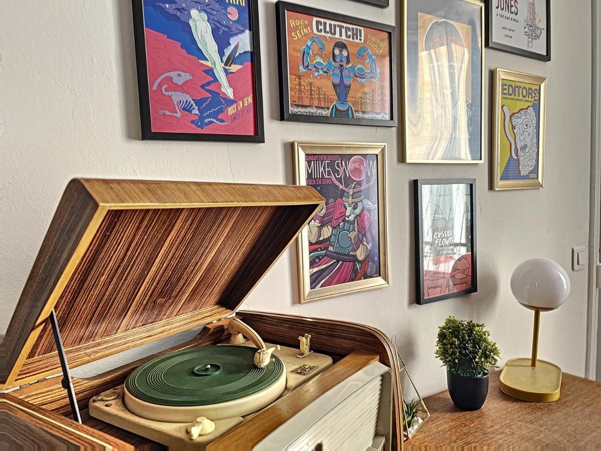 Maison De Ville - Paris En 15 Mn ! - 4 Pers- 1 Bebe - Vintage & Music ! Groslay Exterior foto