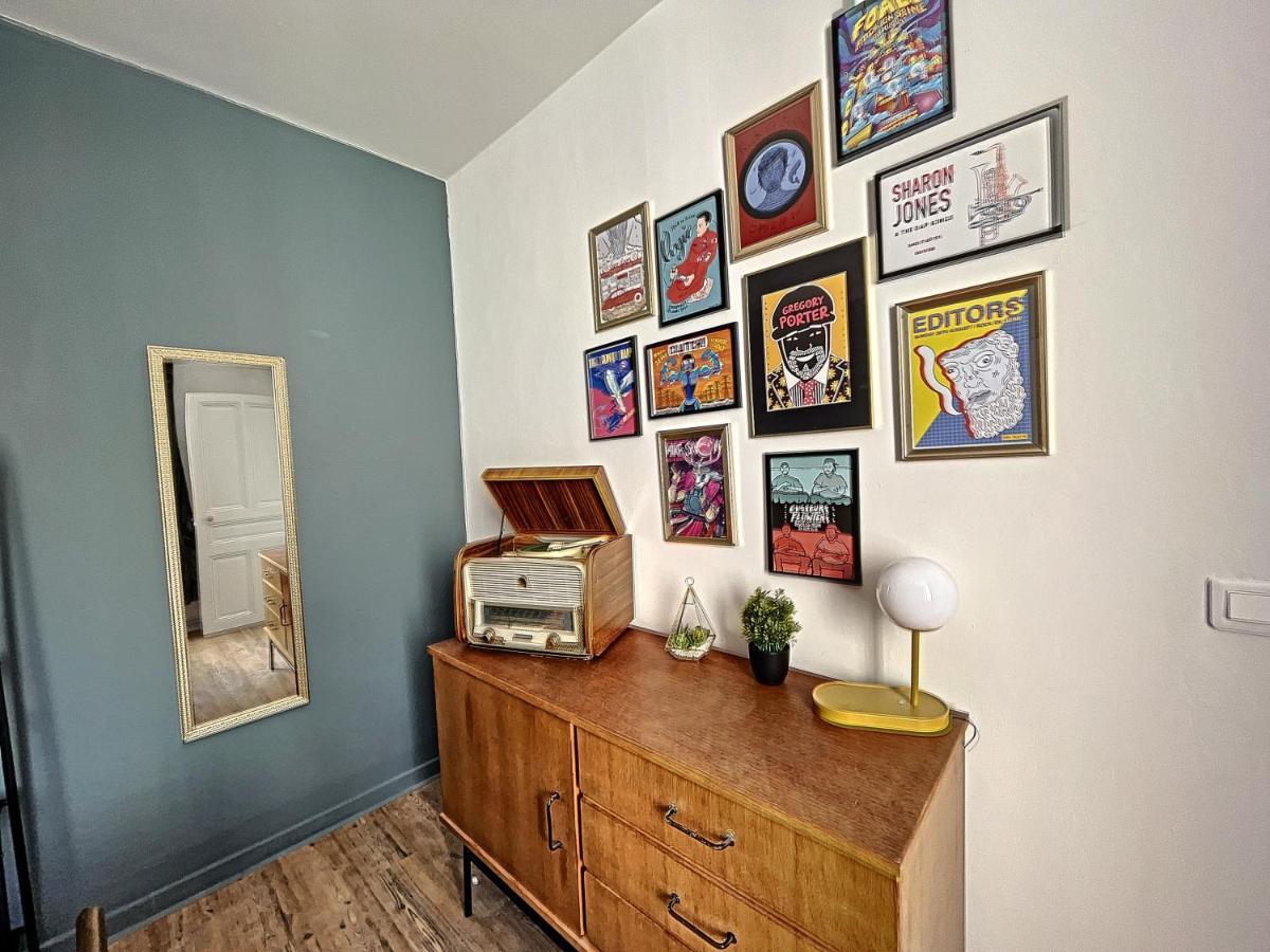 Maison De Ville - Paris En 15 Mn ! - 4 Pers- 1 Bebe - Vintage & Music ! Groslay Exterior foto