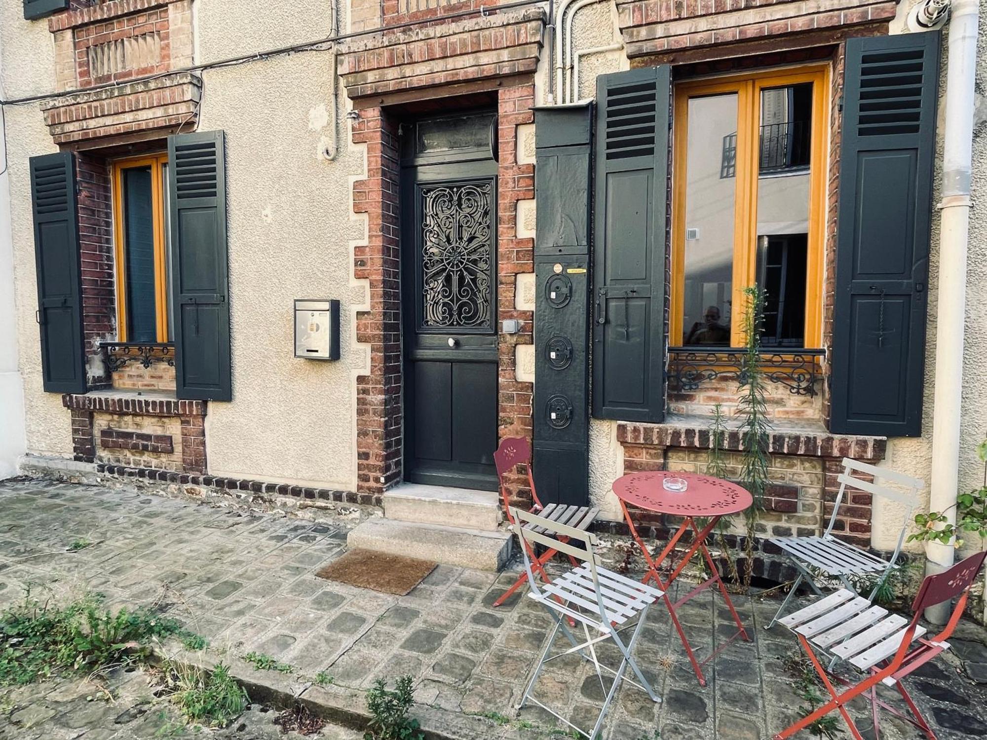 Maison De Ville - Paris En 15 Mn ! - 4 Pers- 1 Bebe - Vintage & Music ! Groslay Exterior foto