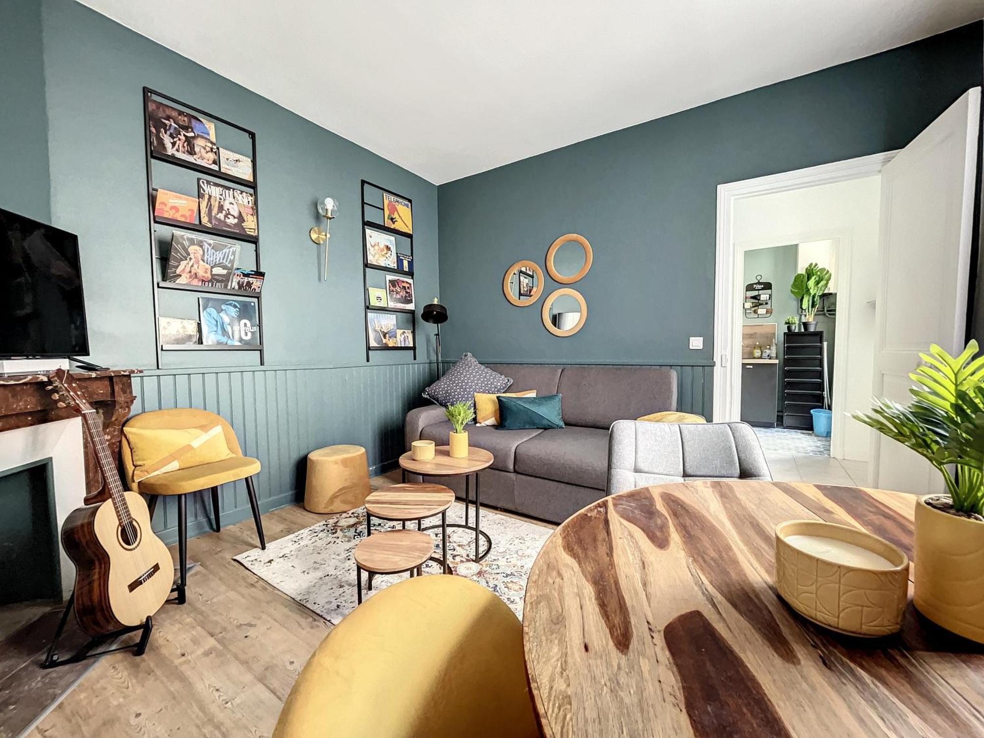 Maison De Ville - Paris En 15 Mn ! - 4 Pers- 1 Bebe - Vintage & Music ! Groslay Exterior foto